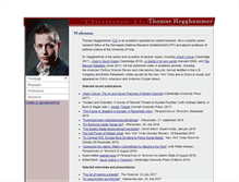 Tablet Screenshot of hegghammer.com